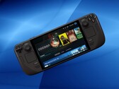 Il display LCD dello Steam Deck. 