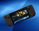 Il display LCD dello Steam Deck.