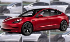 La Tesla Model 3 è stata introdotta nel 2017 e il Project Highland è una variante rinnovata per il 2023. (Fonte: Tesla/@DriveTeslaca - modifica)