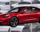 La Tesla Model 3 è stata introdotta nel 2017 e il Project Highland è una variante rinnovata per il 2023. (Fonte: Tesla/@DriveTeslaca - modifica)