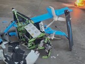 Drone per consegne Amazon MK30 precipitato. (Fonte: ABC15 Arizona su YouTube)