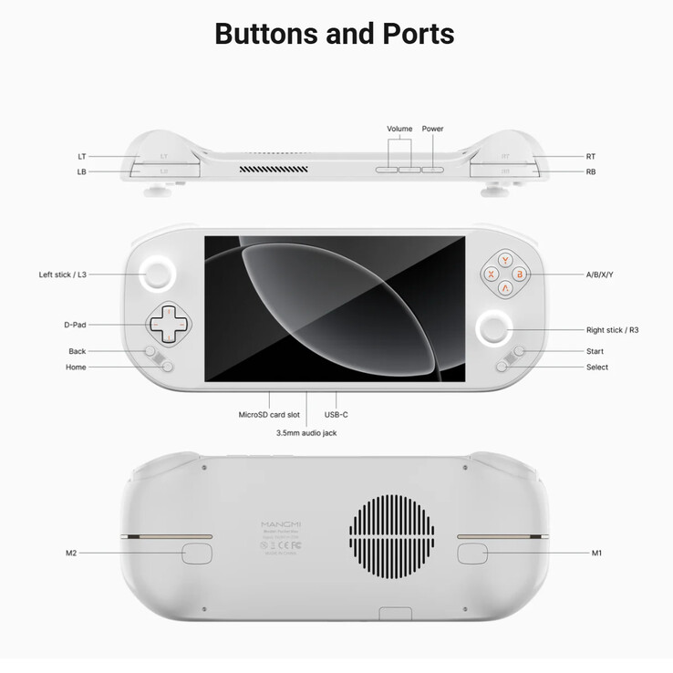 Il Mangmi Pocket Max viene fornito con Android 13.