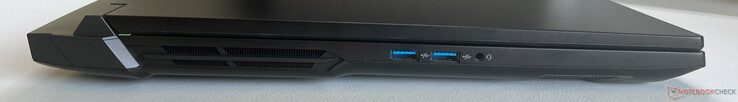 Sinistra: 2x USB-A 3.2 Gen.2 (10 GBit/s), audio da 3,5 mm