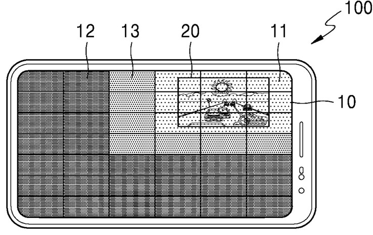 Alcuni diagrammi che illustrano la potenziale svolta multi-refresh-rate di Samsung. (Fonte: KIPRIS)