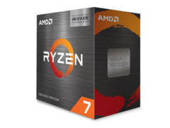 Un'immagine della confezione della CPU AMD Ryzen 7 5800X3D