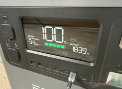 1.aferiy P280 ha fornito 800 W per circa 50 minuti nel test