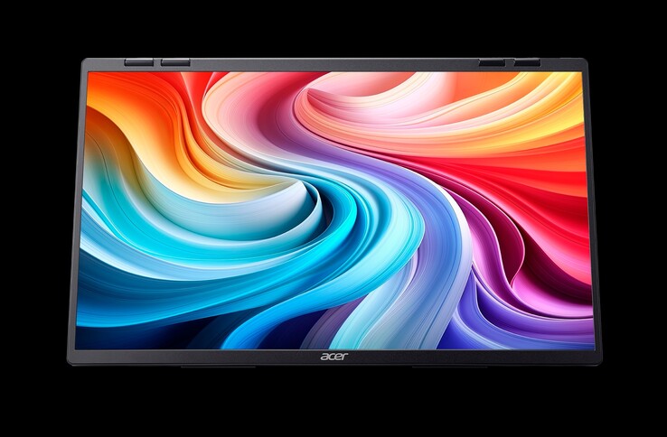Acer PD243Y E in configurazione a display singolo. (Fonte immagine: Acer)