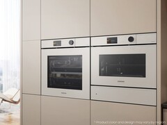 Il nuovo Samsung Bespoke AI Oven è dotato di una fotocamera integrata per monitorare i cibi (fonte: Samsung)