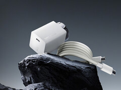 Il nuovo caricatore GaN da 100 W di OnePlus costa circa 28 dollari in Cina. Nella foto: il mattone e il cavo incluso. (Fonte: OnePlus)