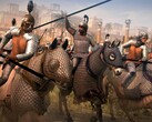 Un'immagine che mostra la cavalleria in Total War: Rome II - Emperor Edition, attualmente in vendita su Steam.