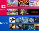Vengono mostrati i giochi esclusivi per Switch 2 e PS5 (Fonte: Nintendo of America, Sony PlayStation con modifiche)