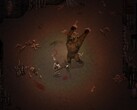 Un'immagine che mostra un combattimento contro un orso in Drova - Forsaken Kin, ora scontato del 50%.