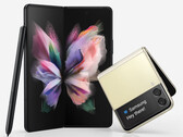 Il Galaxy Z Fold4 e il Galaxy Z Flip4 potrebbero entrambi essere dotati di fotocamere sotto il pannello. (Fonte immagine: Samsung)