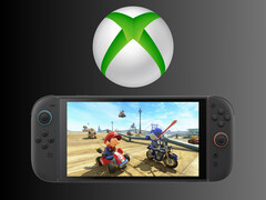 Logo Xbox sopra la console Switch 2 (Fonte immagine: Microsoft Xbox Gaming, Nintendo of America)