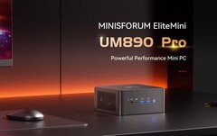 Finora MINISFORUM ha rilasciato solo l'UM890 Pro a livello globale. (Fonte: MINISFORUM)