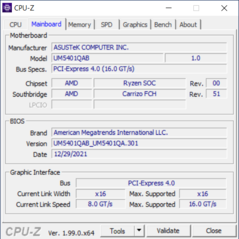 Scheda madre CPU-Z