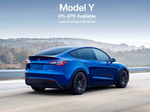 Il tasso di prestito della Model Y è ora pari a zero (Fonte: Tesla)