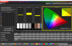 CalMAN ColorChecker calibrato
