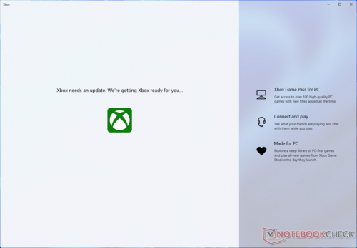 Xbox app onboarding