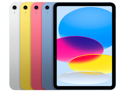 Tutte le versioni a colori dell'iPad 2022 (Fonte: Apple)