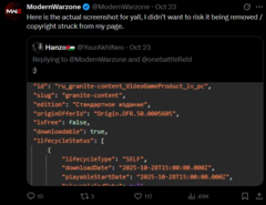 Un post su X conferma l'uso di nuovi asset per la Battle Royale di BF6 (fonte: ModernWarzone X)