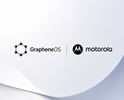Collaborazione tra Motorola e GrapheneOS (loghi raffigurati)