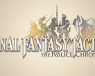 Il logo ufficiale di Final Fantasy Tactics: The Ivalice Chronicles, con le silhouette dei personaggi dell'RPG tattico rimasterizzato (Fonte: Sito stampa Square Enix)