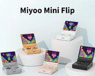 Il Miyoo Mini Flip nei suoi cinque colori di lancio. (Fonte immagine: Miyoo - modificato)