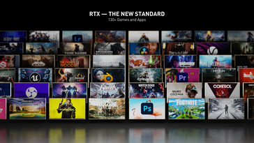 RTX è ora disponibile in oltre 130 giochi e app. (Fonte: NVIDIA)