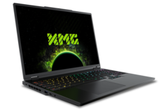 Il salto generazionale tra la RTX 4080 mobile e la RTX 5080 mobile è dove ci aspettiamo che sia, senza alcuna funzione di upscaling DLSS (Fonte immagine: Schenker)