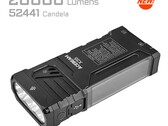 Acebeams X35 con luce laterale e tre potenti LED anteriori.