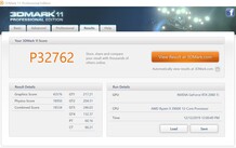 3DMark 11 (impostazioni di stock)