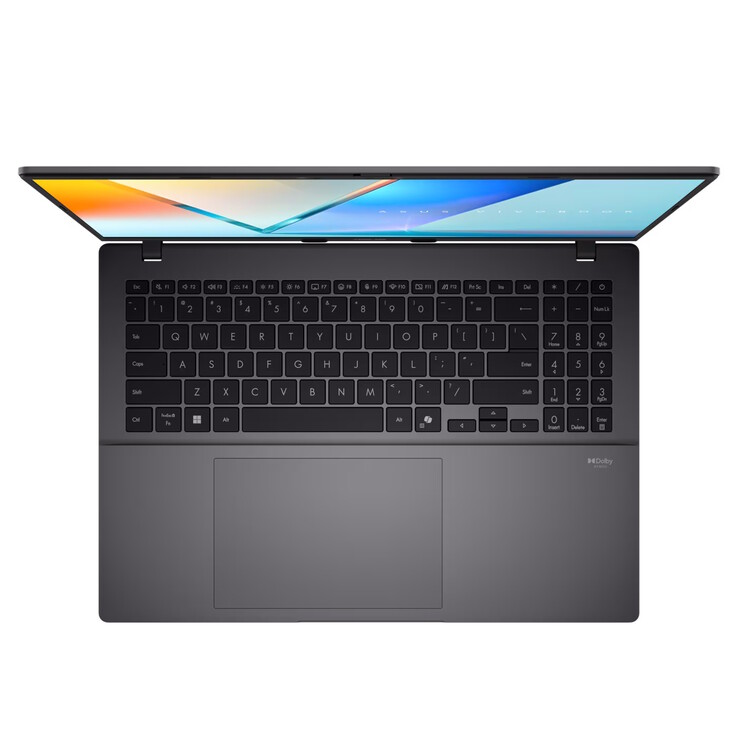 Il Vivobook ha un tastierino numerico e un touchpad piuttosto grande (Fonte: Asus)