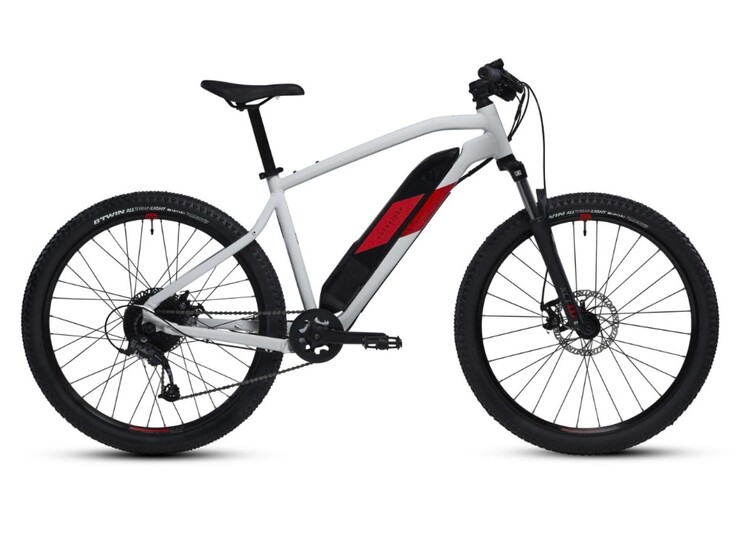 La Decathlon Rockrider E-ST 100 e-MTB del 2023. (Fonte: Decathlon)