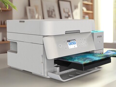 La stampante a getto d'inchiostro all-in-one Epson EcoTank ET-3950 è uno dei due nuovi modelli annunciati con serbatoi d'inchiostro di grandi dimensioni e cicli di lavoro elevati per la stampa ad alto volume a casa o al lavoro. (Fonte: Epson)