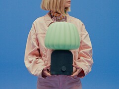 La lampada altoparlante Bluetooth Kulglass combina un altoparlante e una lampada in un'unica soluzione. (Fonte: IKEA)