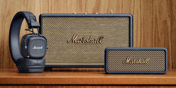 La collezione Marshall Midnight Blue è disponibile in Europa, Regno Unito e Stati Uniti. (Fonte: Marshall)