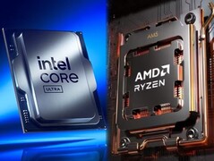 Intel e AMD hanno nuove release di CPU sia per il 2024 che per il 2025. (Fonte: Intel/AMD - modifica)