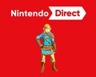 Striscione del Nintendo Direct con Link da Ocarina of Time