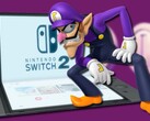 Un'indiscrezione frequente sul Nintendo Switch 2 è che potrebbe essere dotato di un doppio display. (Fonte: Nintendo/gameranx - modificato)