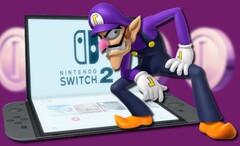 Un&#039;indiscrezione frequente sul Nintendo Switch 2 è che potrebbe essere dotato di un doppio display. (Fonte: Nintendo/gameranx - modificato)