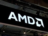 Logo AMD. L’azienda ha recentemente raggiunto per la prima volta una capitalizzazione di mercato pari a 1.000 miliardi di dollari.