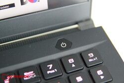 Sensore di impronte digitali integrato nel pulsante di accensione
