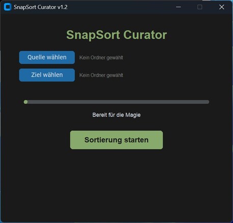 Snapsort ordina grandi raccolte di foto in cartelle in base alla data di creazione