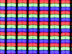 geometria RGB subpixel senza rifinitura matta