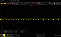 PWM con luminosità minima del display