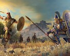 Un'immagine che mostra un duello tra due eroi in *A Total War Saga: Troy*.