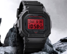 Il Casio G-Shock DW-5600BBR-1ER (nella foto) è dotato di una classificazione di 200 metri d'acqua e di un sistema di allarme multifunzione. (Fonte: G-Shock UK)