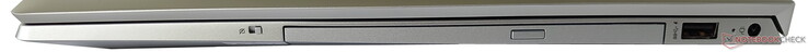 A destra: Gigabit LAN, 2x USB 3.1 Gen1 Type-A, HDMI, 1x USB 3.1 Gen1 Type-C, jack da 3.5 mm, lettore SD card