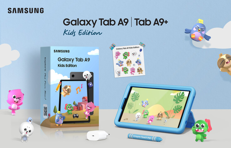 Il Samsung Galaxy Tab A9 Kids Edition. (Fonte: Samsung)